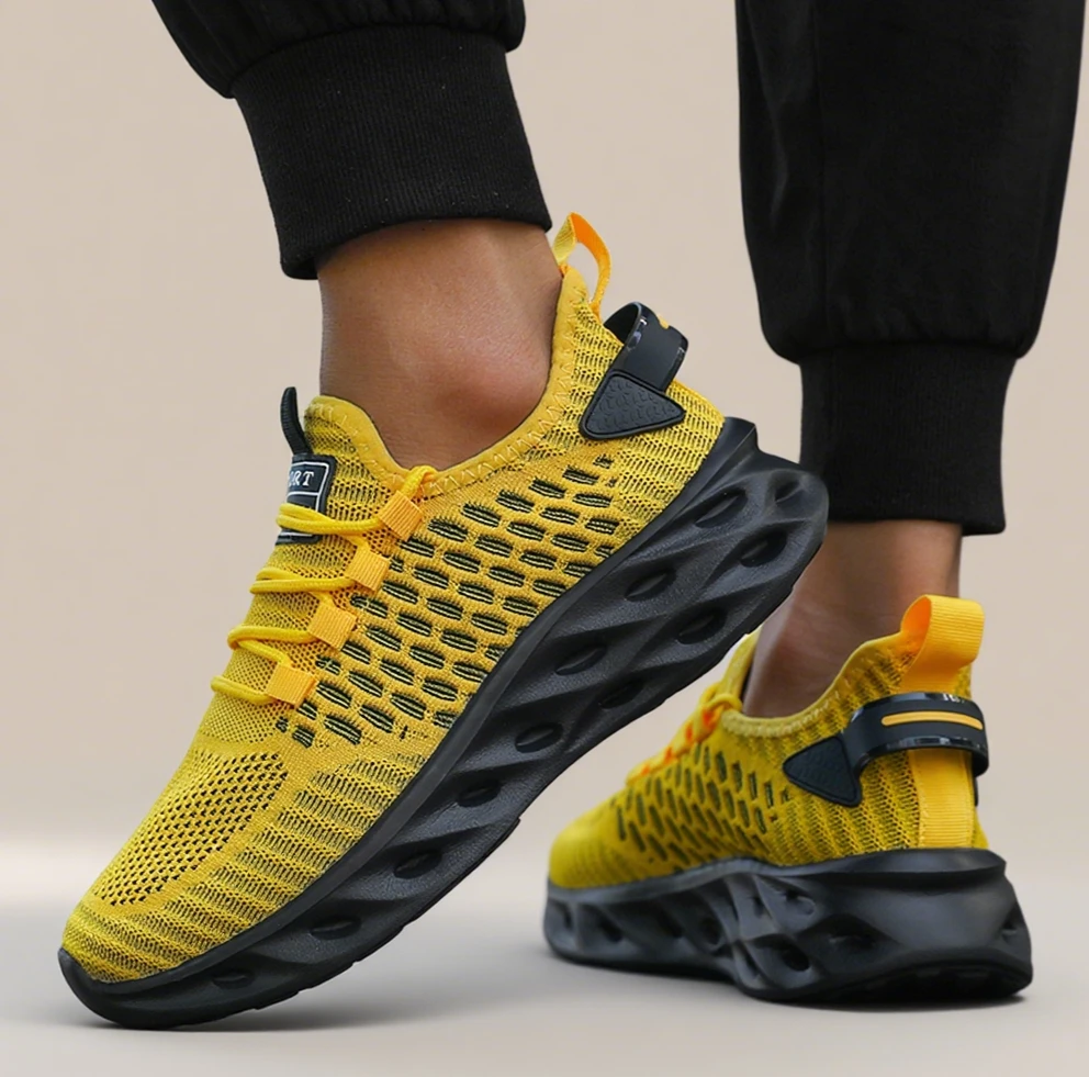 Running Cap Lightweight - Men's Walking Shoes Are Breathable, Lightweight,