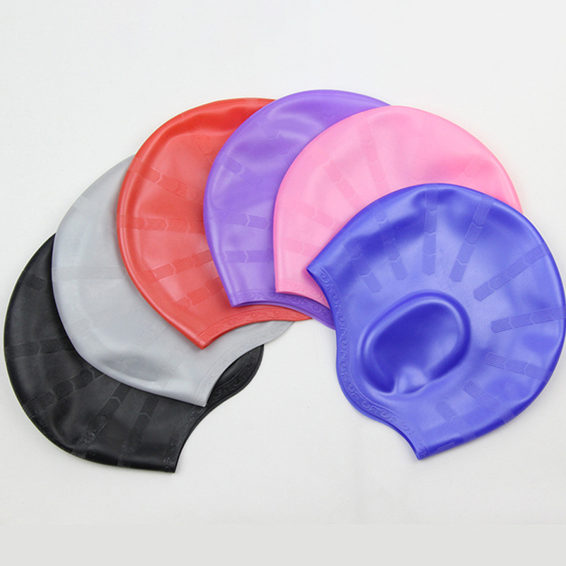 New【Adults High Elastic Swimmi - огляд і ціна Swim Hat Silicone