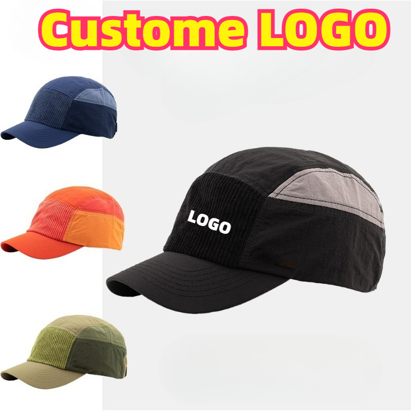 Custom Embroidered Logo Color  - огляд і ціна Corduroy Cap 5 Panel
