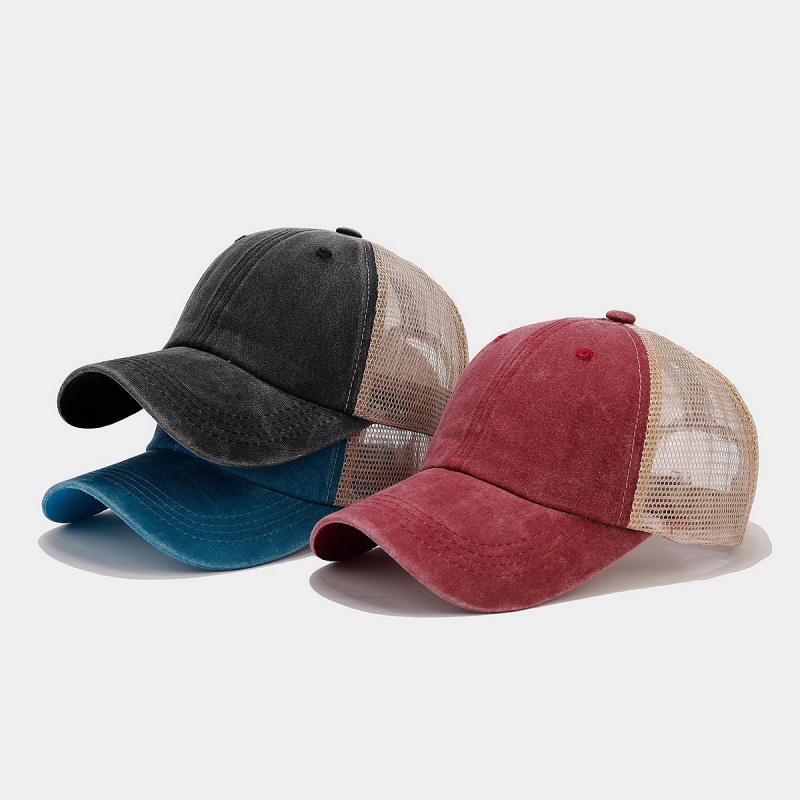 Vintage Washed Denim Mesh Back - огляд і ціна Trucker Cap Mesh