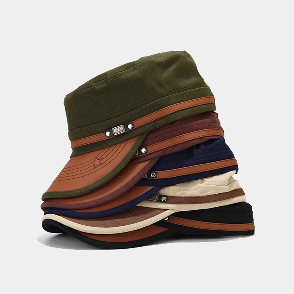 Casual Cadet Hat Man Flat Top  - огляд і ціна Dad Hat Cotton
