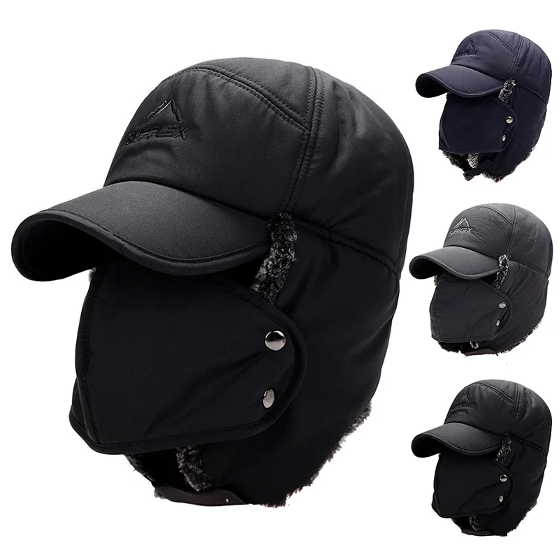 Winter Fur Warm Windproof Hat  - огляд і ціна Trapper Hat Ear Flap