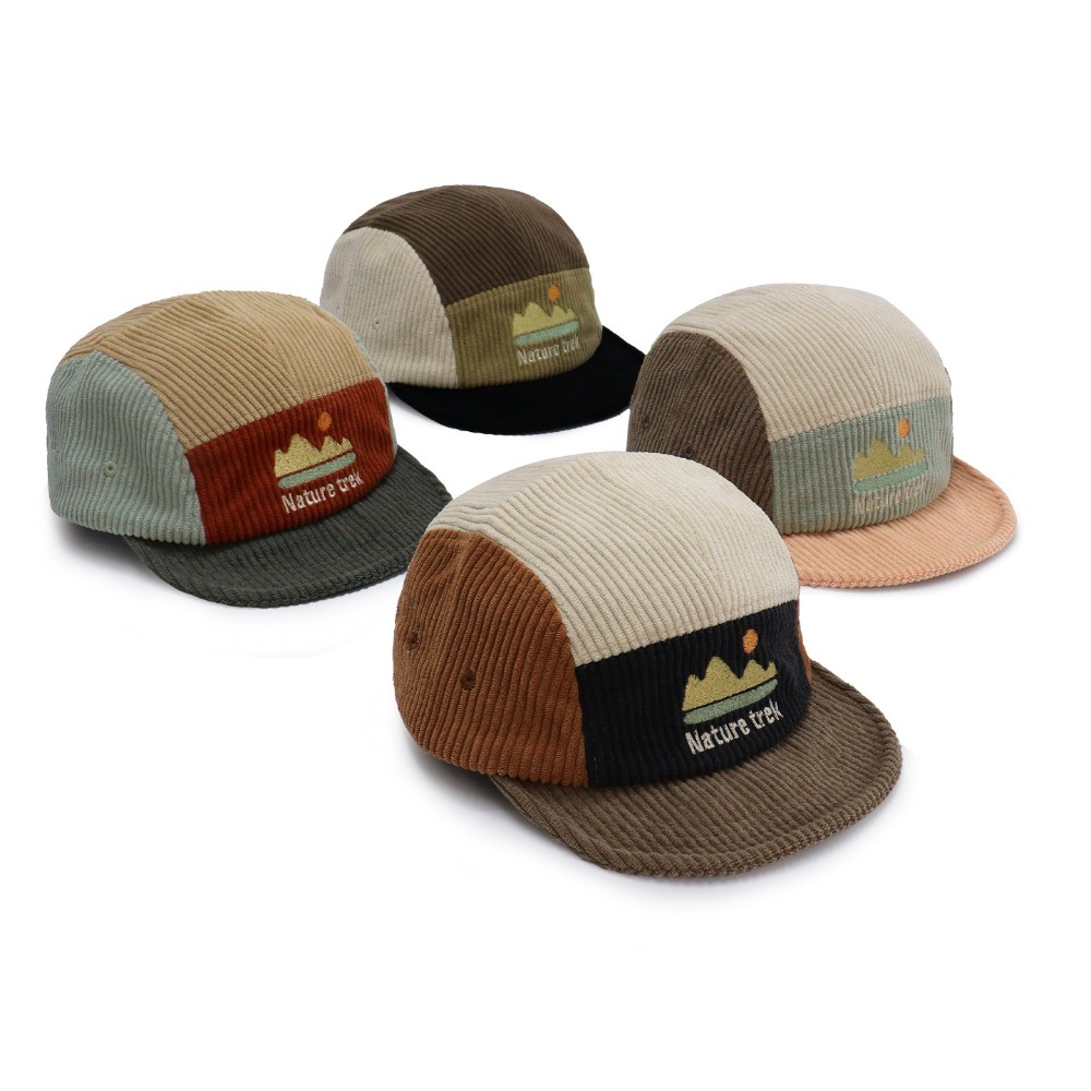5 Panel Short Brim Cap for Men - огляд і ціна Corduroy Cap 5 Panel