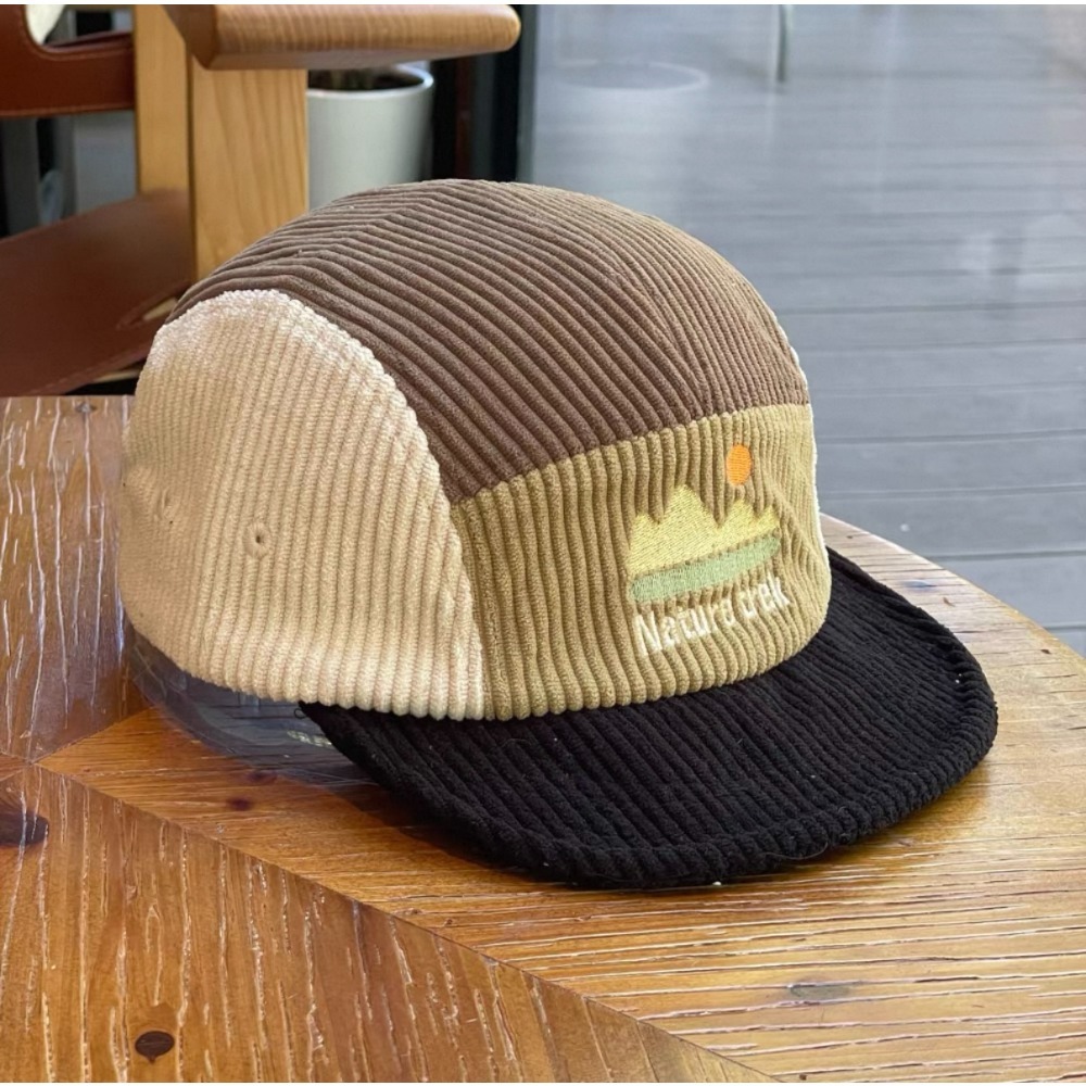 5 Panel Short Brim Cap for Men - огляд і ціна Corduroy Cap 5 Panel