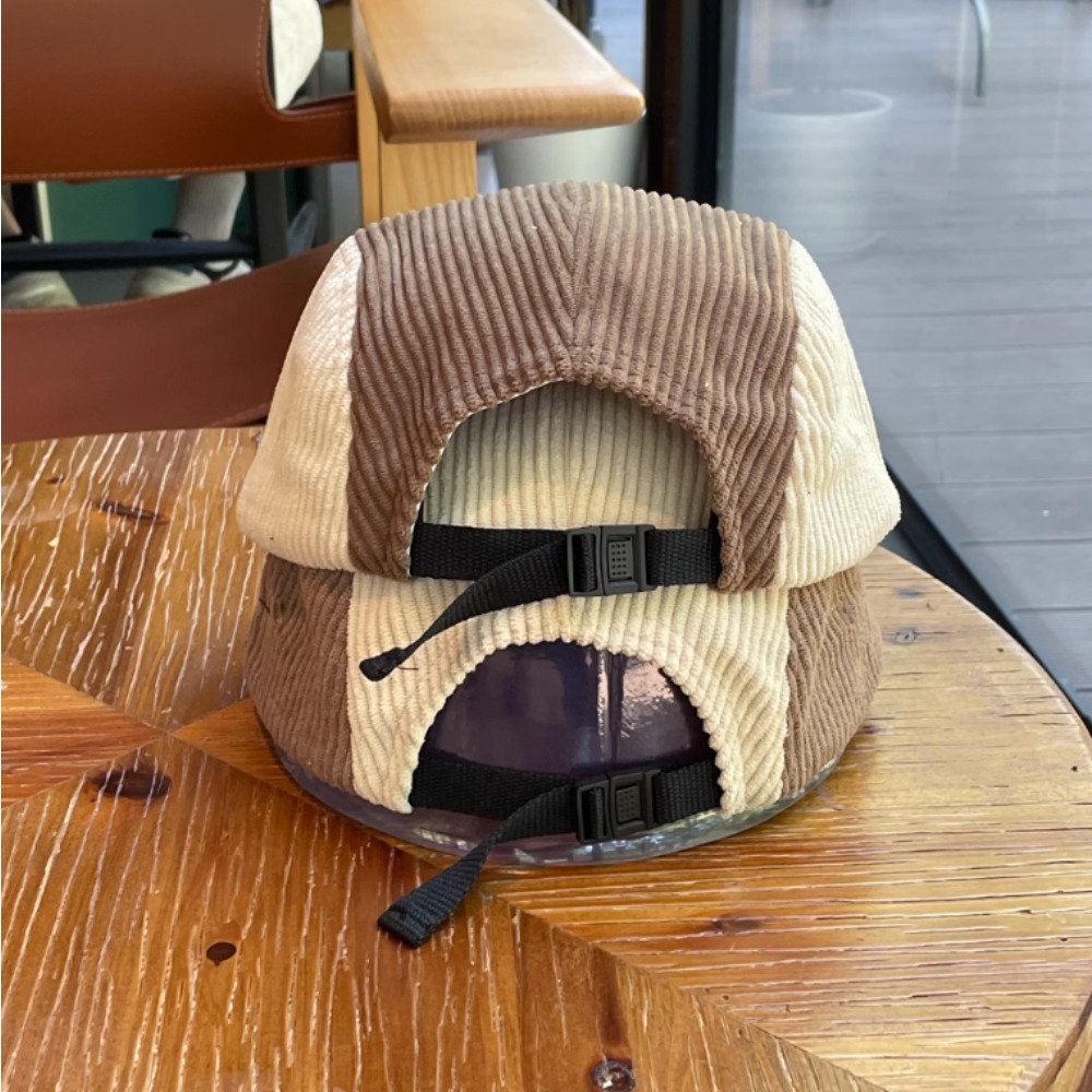 5 Panel Short Brim Cap for Men - огляд і ціна Corduroy Cap 5 Panel