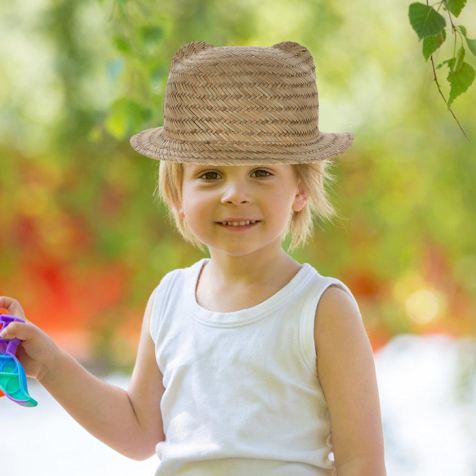 Kids Straw Sun Hat Wide Brim W - огляд і ціна Sun Hat Wide Brim