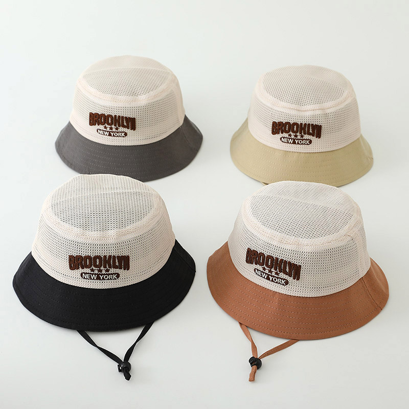 Letter Embroidered Baby Sun Ha - огляд і ціна Bucket Hat Cotton