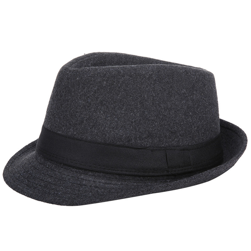 Autumn Winter Warm Wool Small  - огляд і ціна Fedora Hat Wool
