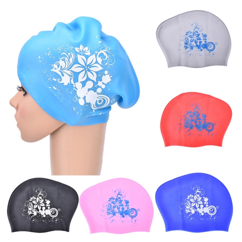 Silicone Swimming Cap for Long - огляд і ціна Swim Hat Silicone