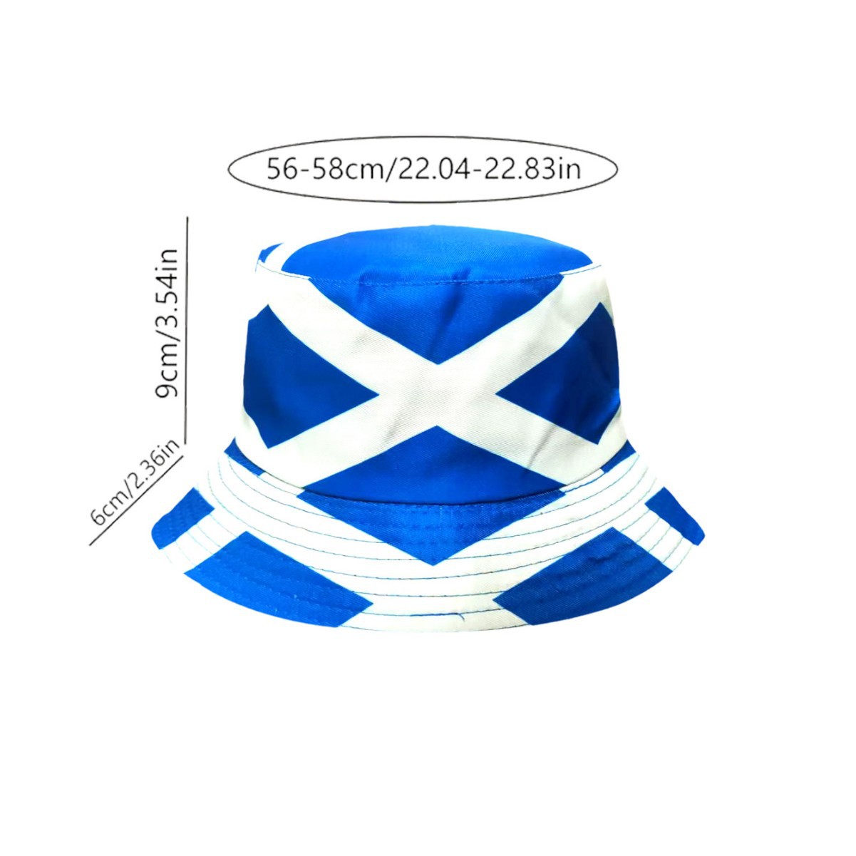2026 Scotland Hot Sale Soccer  - огляд і ціна Bucket Hat Cotton