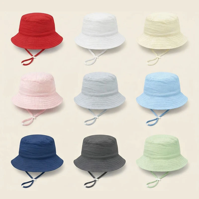 Muslin Baby Summer Hat Adjusta - огляд і ціна Bucket Hat Cotton