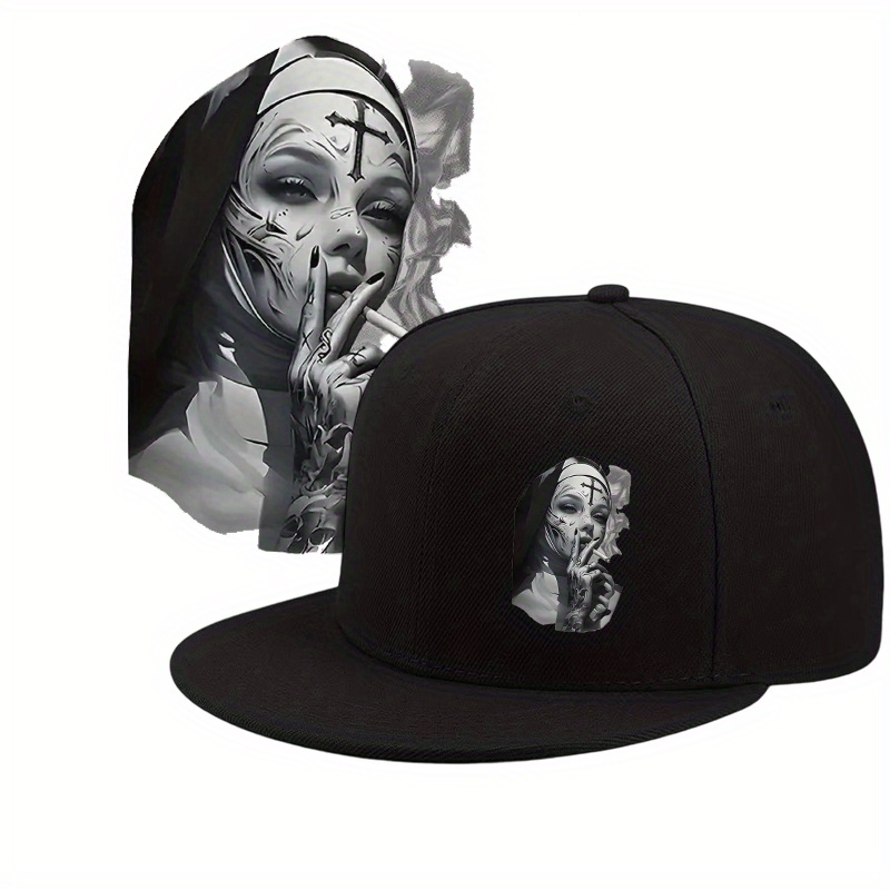 Fashion Flat Brim Baseball Cap - огляд і ціна Snapback Hat Flat