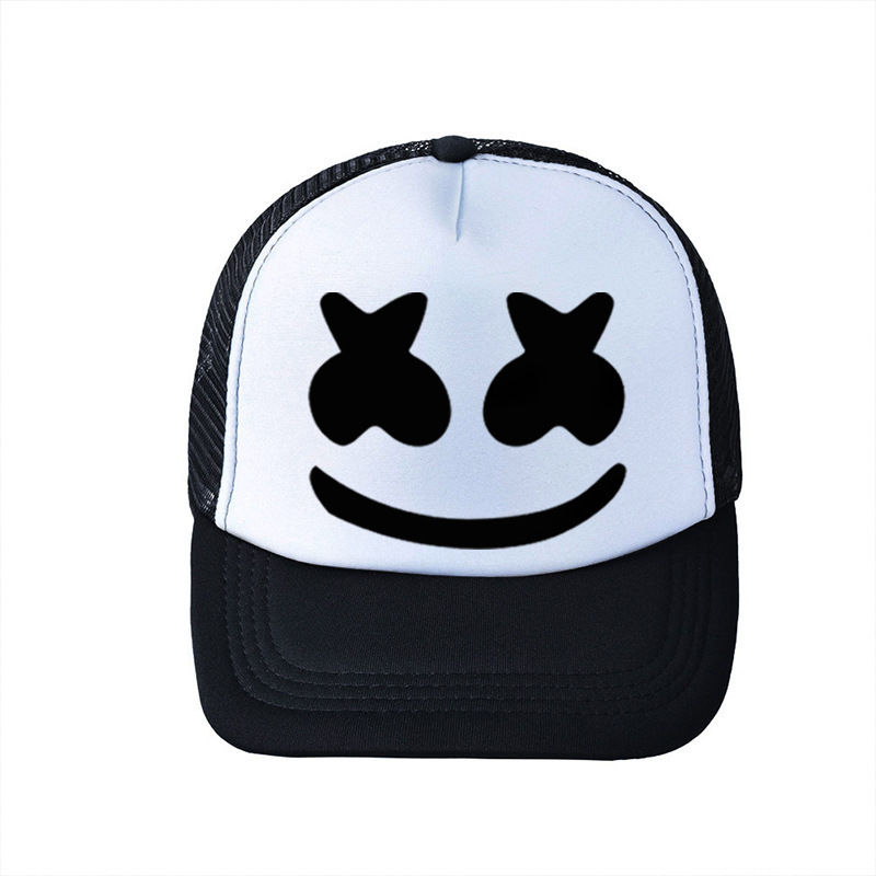 DJ Hip Pop Hat Marshmello Cosp - огляд і ціна Trucker Cap Mesh