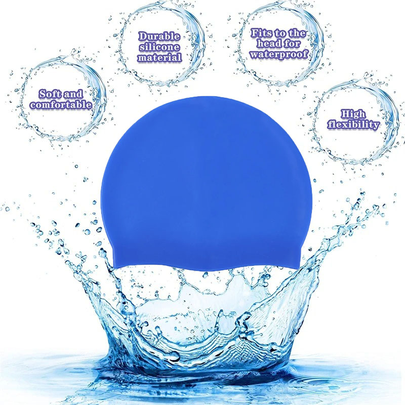 Waterproof Silicone Swim Caps  - огляд і ціна Swim Hat Silicone