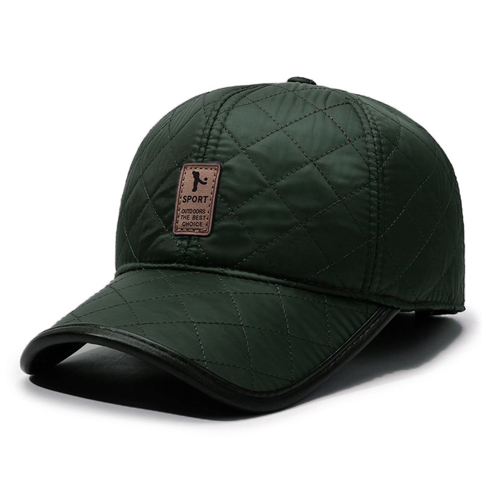 Winter Men PU Baseball Cap War - огляд і ціна Winter Trapper Hat