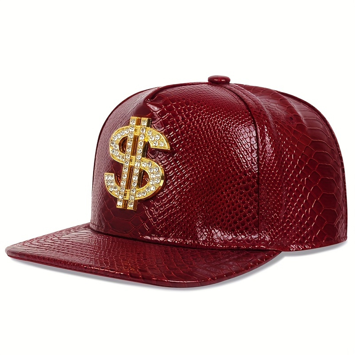 Leather Metallic Dollar Sign B - огляд і ціна Baseball Cap Structured