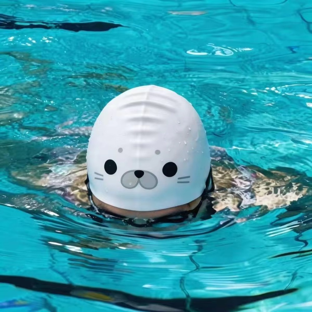 Waterproof Seal Swim Cap Non-S - огляд і ціна Swim Hat Silicone