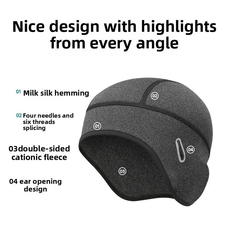 Winter Cycling Warm Cap MTB He - огляд і ціна Skull Cap Helmet Liner