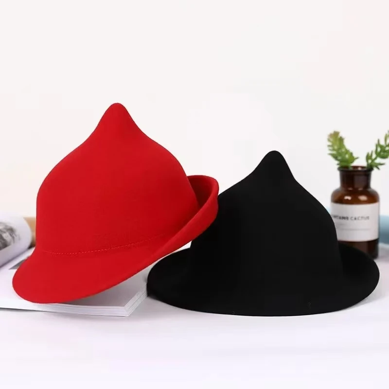 100% Wool Modern Witch Hat Hal - огляд і ціна Fedora Hat Wool