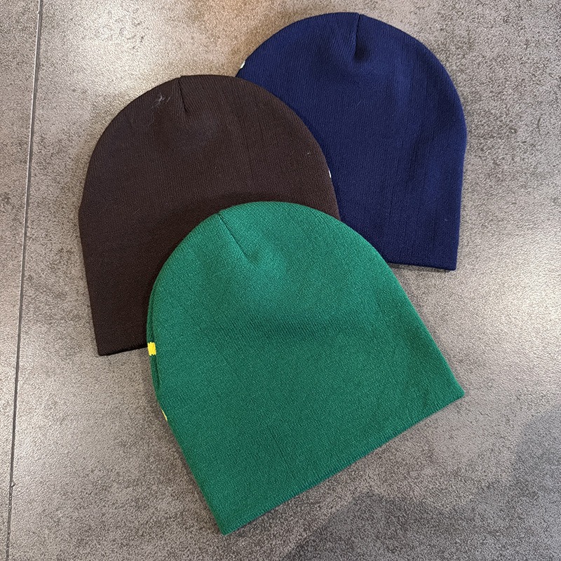 Tree Frog Print Beanie Men Wom - огляд і ціна Beanie Cuffed Knit