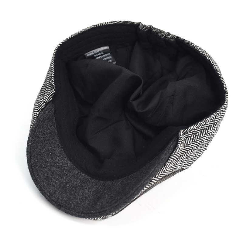 High-End Classic Men's Patchwo - огляд і ціна Newsboy Cap Ivy