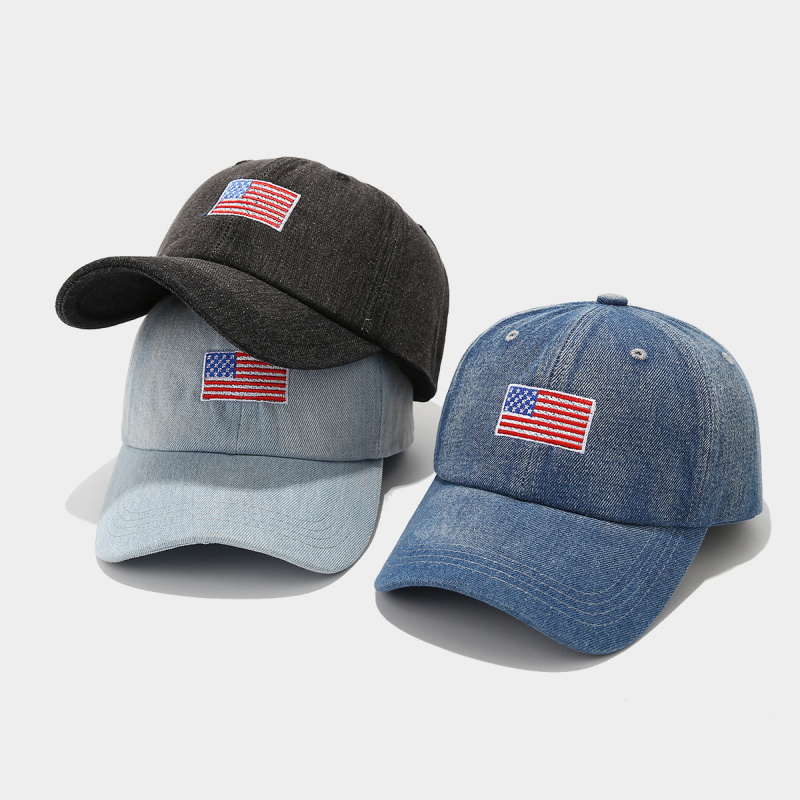 Vintage Washed Denim Baseball  - огляд і ціна Dad Hat Cotton