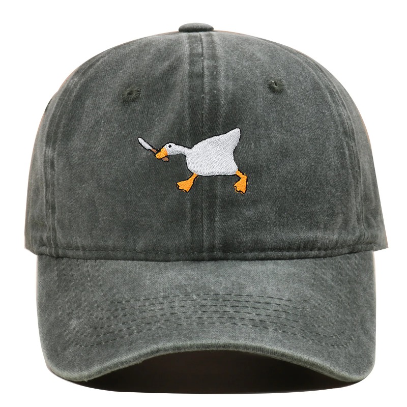 Cartoon Embroidered Funny Dark - огляд і ціна Dad Hat Cotton