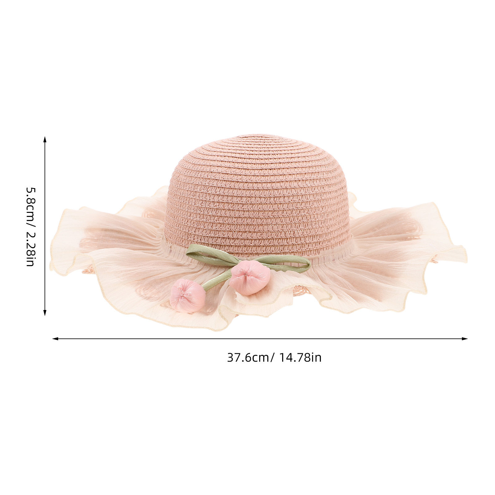 Girl Summer Straw Sun Hat Adju - огляд і ціна Sun Hat Wide Brim