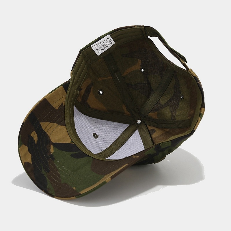 Woodland Camouflage Baseball C - огляд і ціна Dad Hat Cotton