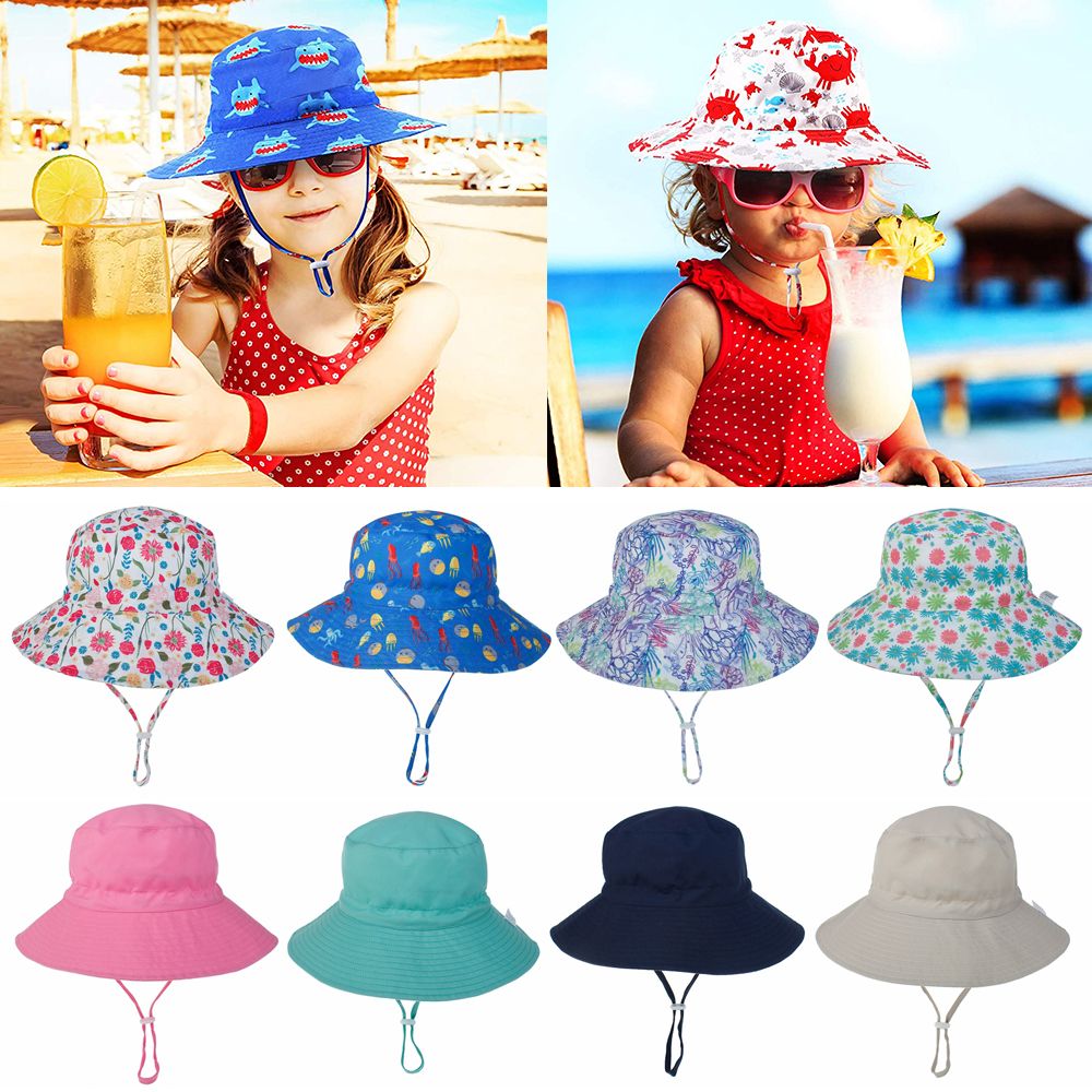 Summer Boys Girls Neck Ear Cov - огляд і ціна Sun Hat Wide Brim