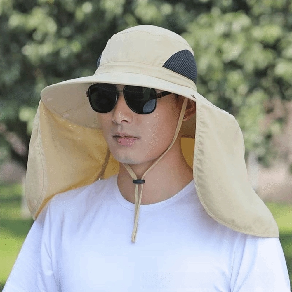 Removable Cloth Men Sun Hat Bi - огляд і ціна Bucket Hat Cotton