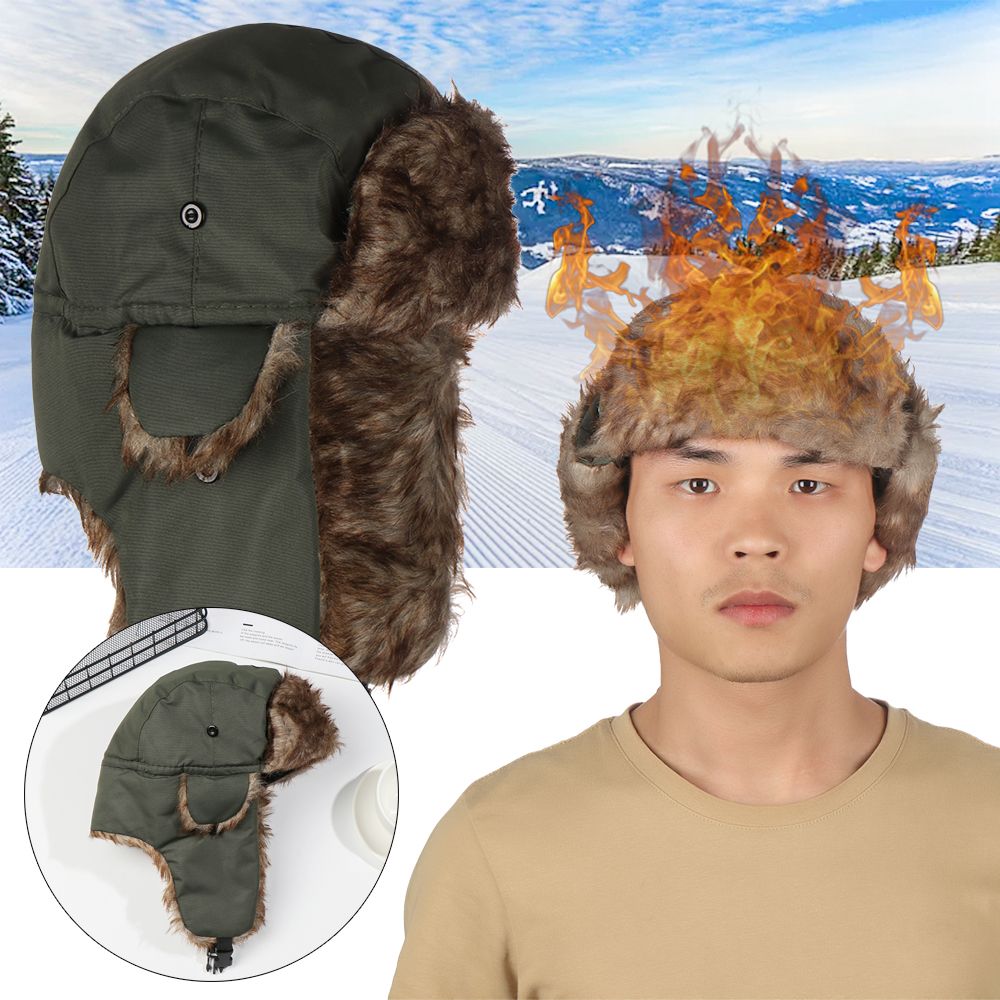 Warm Earflap Trapper Ski Hat W - огляд і ціна Trapper Hat Ear Flap