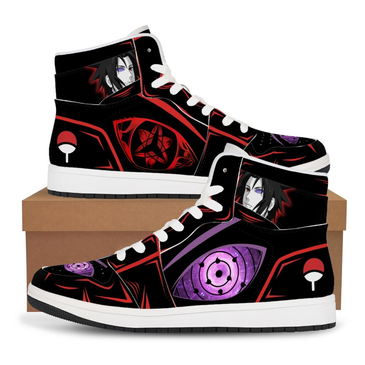 Naruto Anime High-Tops Sneaker - огляд і ціна Snapback Hat Flat
