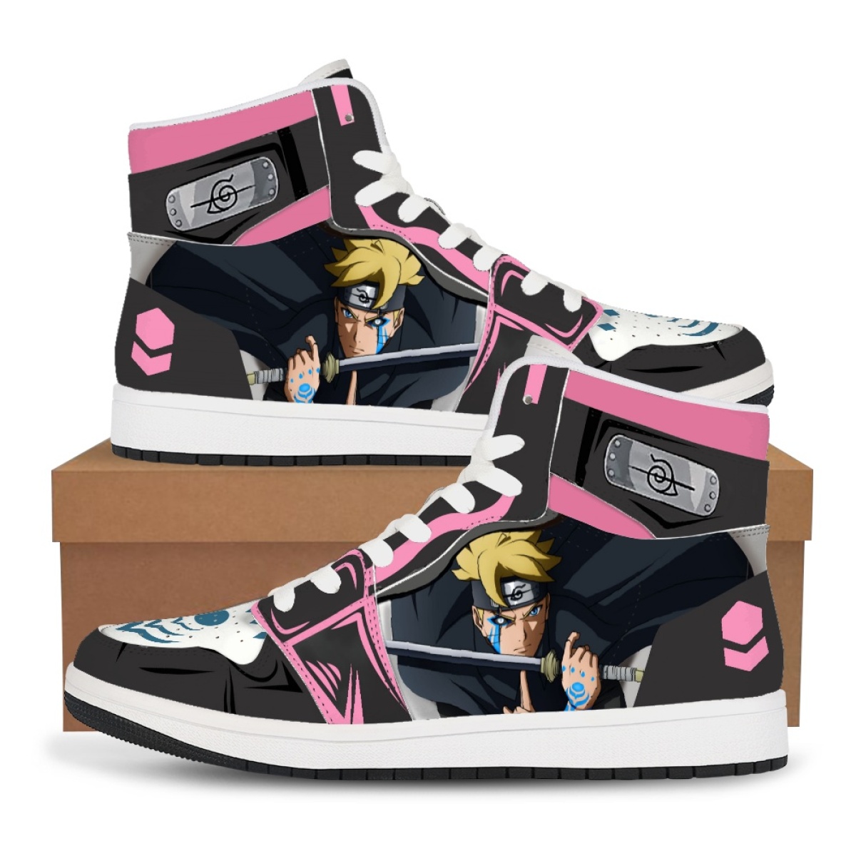 Naruto Anime High-Tops Sneaker - огляд і ціна Snapback Hat Flat