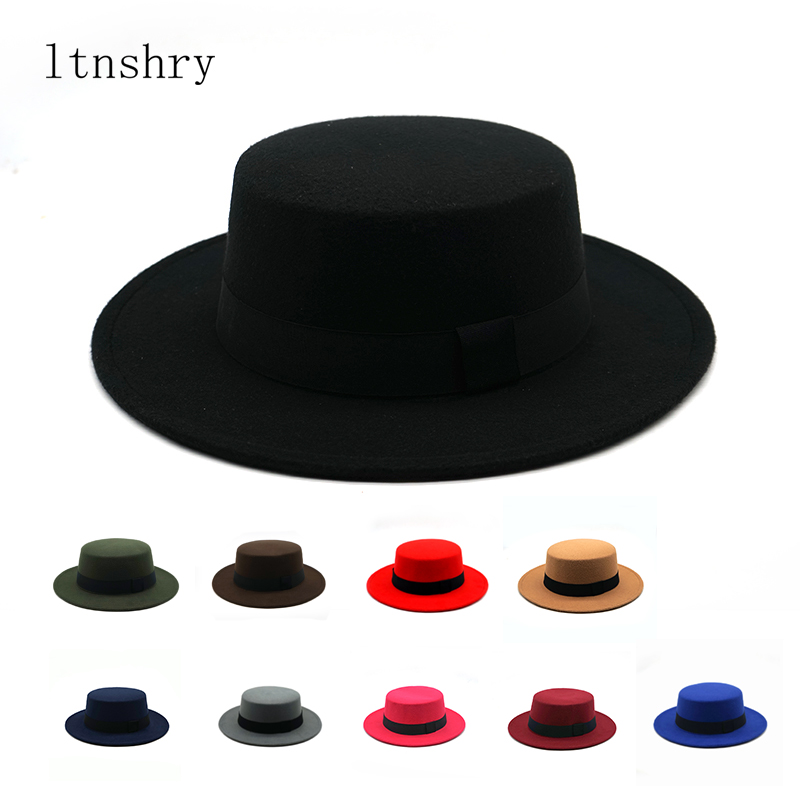Winter Autumn Imitation Woolen - огляд і ціна Fedora Hat Wool