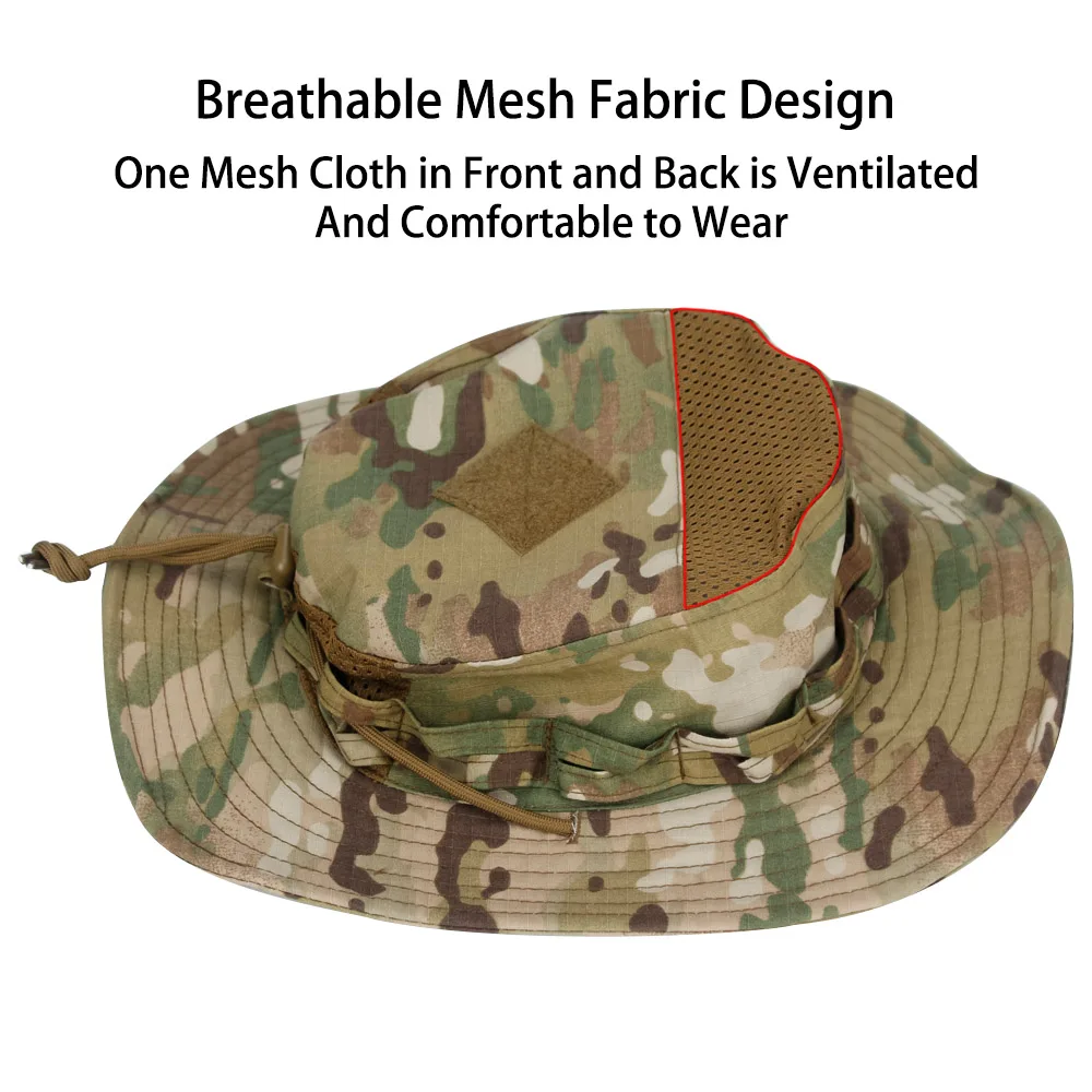 Tactical Camo Boonie Hat UPF 5 - огляд і ціна Boonie Hat Tactical