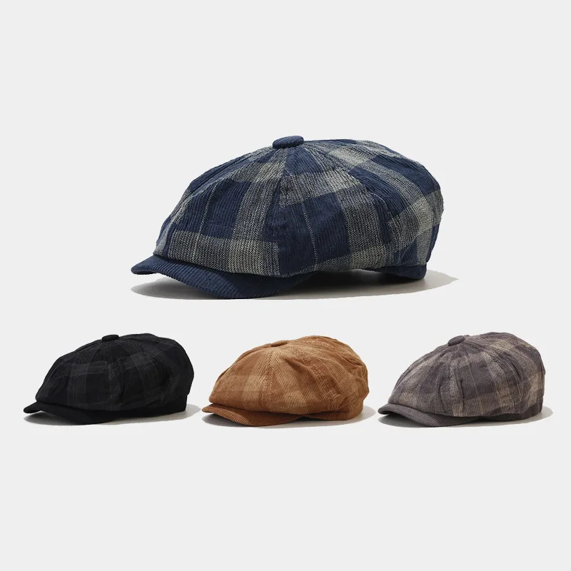Corduroy Men Women Youth Boy G - огляд і ціна Newsboy Cap Ivy