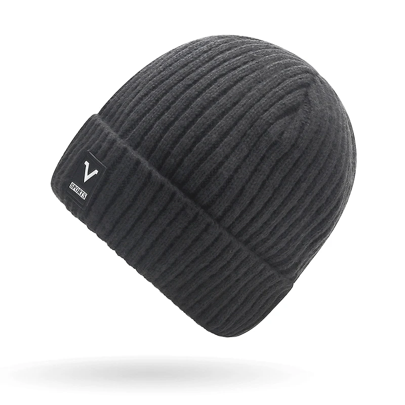Beanie Men Slouchy Knit Skull  - огляд і ціна Beanie Cuffed Knit