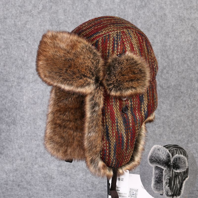 B-8433 Man Bomber Hat Rex Rabb - огляд і ціна Trapper Hat Ear Flap