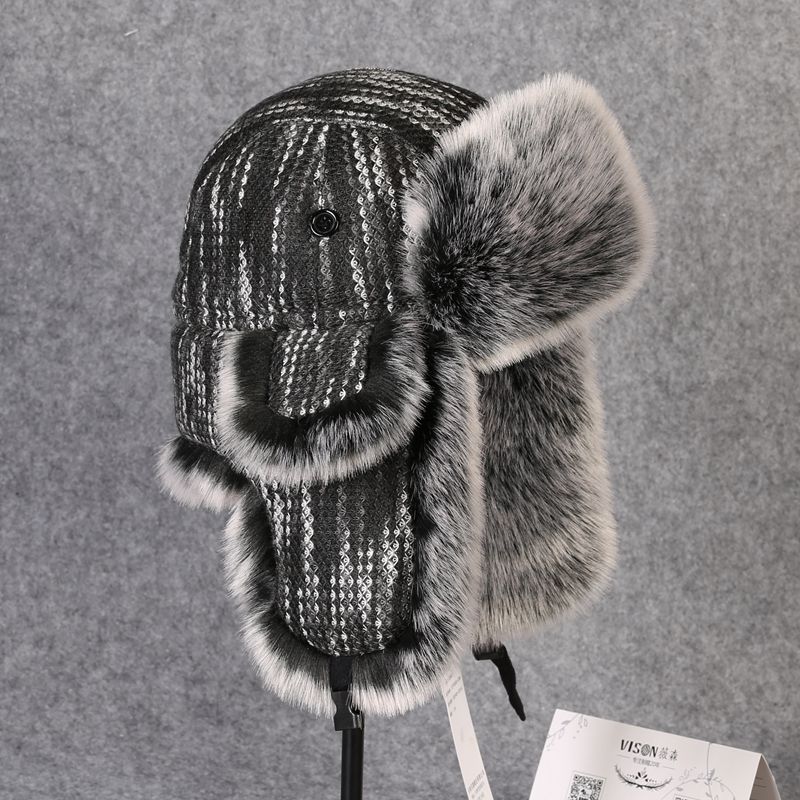 B-8433 Man Bomber Hat Rex Rabb - огляд і ціна Trapper Hat Ear Flap