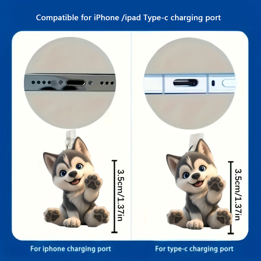 Charming Dog Dust Plug Kawaii  - огляд і ціна Snapback Hat Flat