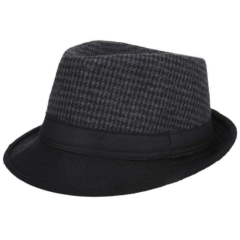 Men Autumn Winter Wool Fedora  - огляд і ціна Fedora Hat Wool