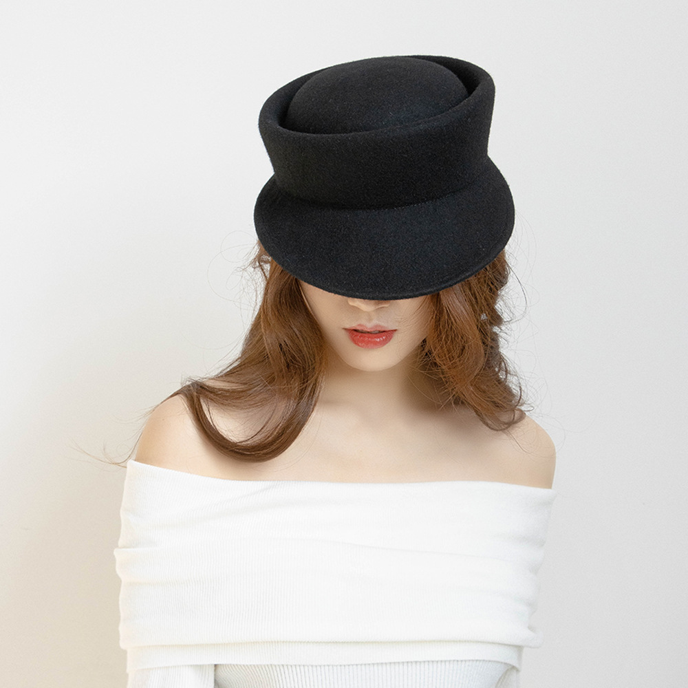 French Style Wool Felt Cap Fas - огляд і ціна Beret French Wool